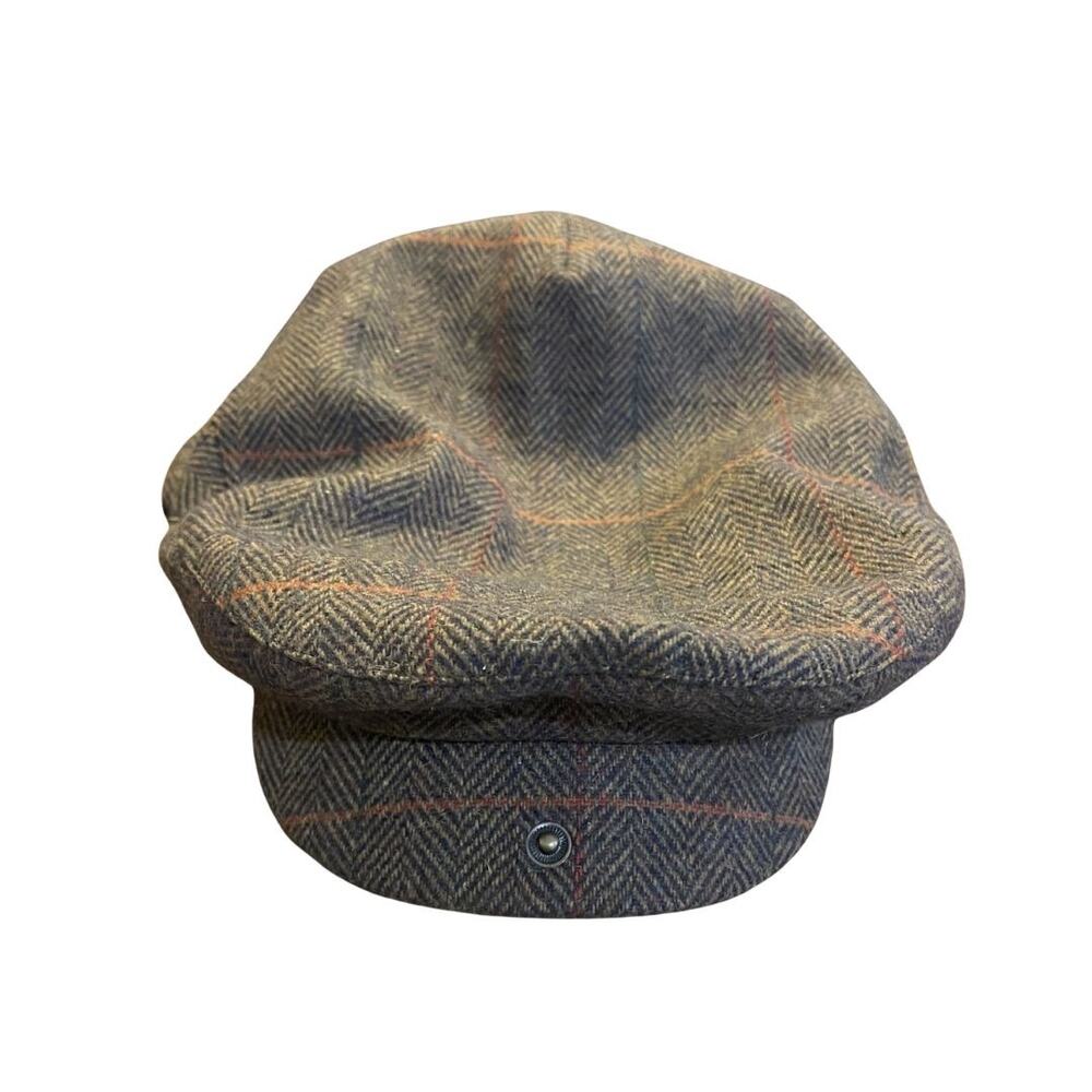 Brixton Newsboy Cap Hooligan Ear Flap Snap Flat NWT Unisex Size Medium 7 1/2